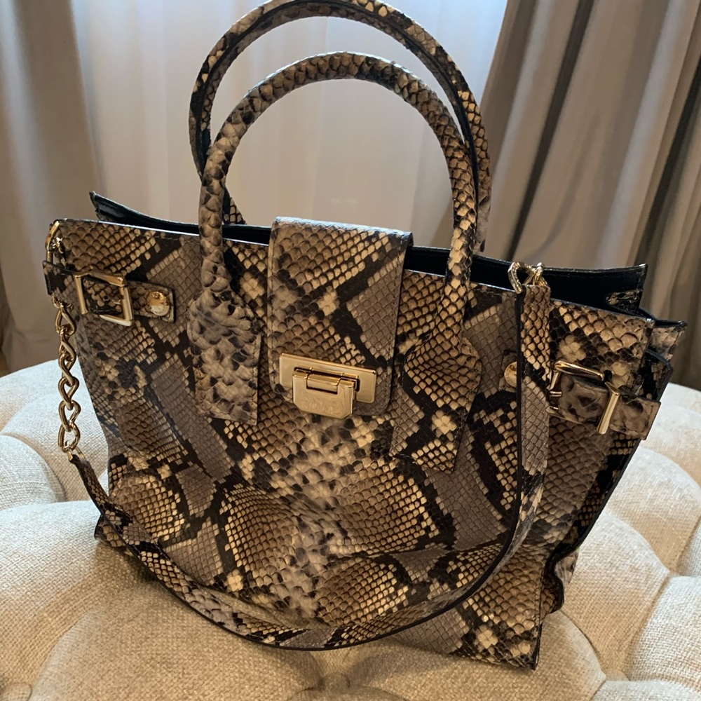 Luciano Padovan Python Handbag